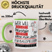 Fußballspielerin Tasse Geschenk Spruch Wer Will Schon Prinzessin Sein Wenn Man Auch Fußballspielerin Sein Kann Grün Trendation