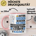 Outdoor-Yoga-Lehrer Geschenk Tasse Lustiger Spruch Erheben Sie Sich Der Outdoor-Yoga-Lehrer Betritt den Raum Rosa Trendation