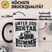 Landwirt Tasse Geschenk Unter 200 Hektar Bumms Ich Nichts Bauer Traktor Becher Trendation