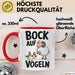 Lustige Tasse Geschenk Bock Auf Voegeln Geschenkidee Witzig Erwachsene Rot Trendation