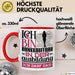 Bankkauffrau Ausbildung Start Geschenk Tasse Ich Bin Bankkauffrau In Der Ausbildung Ich Darf Das Kaffee-Becher Geschenkidee Rot Trendation