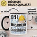 Bauzeichnerin Ausbildung Start Geschenk Tasse Ich Bin Bauzeichnerin In Der Ausbildung Ich Darf Das Kaffee-Becher Geschenkidee Schwarz Trendation