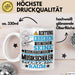 Musikschüler Geschenk Tasse Lustiger Spruch Erheben Sie Sich Der Musikschüler Betritt den Raum Weiß Trendation