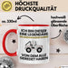 Geländewagenfahrer Geschenk Tasse Lustige Geschenkidee Geburtstag für Geländewagenfahrer Ich Bin Dieser Legendäre Geländewagenfahrer Von Dem Alle Geredet Haben Kaffee-Becher Rot Trendation