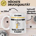 Tierphysiotherapeut Geschenk Tasse Lustiger Spruch Ich Bin Tierphysiotherapeut Warum Weil Ich Es Kann Geschenkidee Bester Tierphysiotherapeut Geburtstag Kaffee-Becher Weiß Trendation