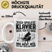 Klavier-Spieler Tasse Geschenk Ich Spiele Klavier Weil Iches Mag Und Nicht Weil Ich Gut Spielen Kann Becher Weiß Trendation