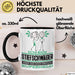 Stiefschwäger Geschenk Tasse Ich Bin Stiefschwäger Aber Sag Doch Einfach Superheld Lustige Geschenkdiee für Stiefschwäger Kaffee-Becher Schwarz Trendation