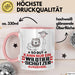 Wildtierschützer Geschenk Tasse So Gut Kann Nur Ein Wildtierschützer Aussehen Geschenkidee Kaffee-Becher Rosa Trendation