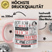 Tonmeisterin Geschenk Becher Tasse Gott Schuf Alle Menschen Gleich Nur Die Besten Durfeten Tonmeisterin Werden Geschenkidee Lustig Rosa Trendation