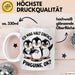 Pinguin Tier Tasse Geschenk Lustige Geschenkidee Spruch Ich Mag Halt Einfach Pinguine Weiß Trendation