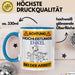 Enkel Tasse Geschenk Lustiger Spruch Geschenkidee für Enkel Achtung Hochleistungs Enkel Bei Der Arbeit Blau Trendation