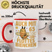 65. Geburtstag Tasse Geschenk Frauen Mutter Lustig Auch mit 65 Noch Ein Flottes Bienchen Kaffee-Becher Rot Trendation