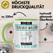 Tierkunst-Malerin Tasse Geschenk Ich Bin Tierkunst-Malerin Warum Weil Ich Es Kann Geschenkidee Geburtstag Grün Trendation