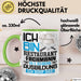 Restaurantfachmann Ausbildung Tasse Geschenk Ich Bin Restaurantfachmann In Der Ausbildung Ich Darf Das Geschenkidee Spruch Grün Trendation