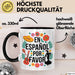 Spanischlehrer Unterricht Tasse Geschenk Lustige Geschenkidee Spruch En Español Por Favor Trendation