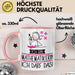 Geschenk für Mathematikerin Tasse Lustige Geschenkidee Geburtstag Ich Bin Mathematikerin Ich Darf Das Rosa Trendation