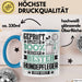 Hundepfleger Geschenk Lustiger Spruch für Hundepfleger Geschenkidee Bester Hundepfleger Der Welt Blau Trendation