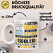 Segler Geschenk Tasse Lustiger Spruch Erheben Sie Sich Der Segler Betritt den Raum Weiß Trendation