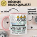 Windsurferin Tasse Geschenk Lustig Abstand Halten Hochleistungs-Windsurferin Mit Drang Zur Perfektion Bei Der Arbeit Rosa Trendation