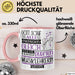 Musiklehrerin Geschenk Becher Tasse Gott Schuf Alle Menschen Gleich Nur Die Besten Durfeten Musiklehrerin Werden Geschenkidee Lustig Rosa Trendation