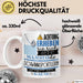 Schwimmsportlerin Tasse Geschenk Lustiger Spruch Bitte Erheben Sie Sich Seine Majestät Die Schwimmsportlerin Betritt Den Raum Weiß Trendation