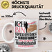 Speditionskauffrau Ausbildung Start Geschenk Tasse Ich Bin Speditionskauffrau In Der Ausbildung Ich Darf Das Kaffee-Becher Geschenkidee Weiß Trendation