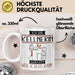 Kellnerin Tasse Geschenk Ich Bin Kellnerin Warum Weil Ich Es Kann Geschenkidee Geburtstag Weiß Trendation
