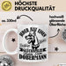 Dobermann-Besitzer Tasse Geschenk Dobermann Geschenkidee Herrchen Frauchen Jeder Hat Einen Schutzengel Weiß Trendation