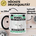 Vogelbeobachter Tasse Geschenk für Vogelbeobachter Geburtstag Lustiger Spruch Kaffee-Becher Was Ist Deine Superkraft Schwarz Trendation