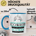 Rockmusikerin Weil Es Keinen Schöneren Beruf Gibt Tasse Geschenk für Eine Rockmusikerin Lustig Blau Trendation