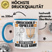 Discgolf-Spieler Tasse Geschenk für Discgolf-Spieler Der Mann Der Alles Kann Geschenkidee zum Geburtstag Blau Trendation