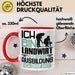 Landwirt Ausbildung Tasse Geschenk Ich Bin Landwirt In Der Ausbildung Ich Darf Das Geschenkidee Spruch Rot Trendation