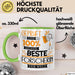 Beste Forscherin Der Welt Tasse Geschenk für Eine Forscherin Geprüft Und Sicher Geschenkidee Geburtstag Weihnachten Grün Trendation