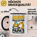 Bauleiter Bauunternehmer Tasse Geschenk Lustige Geschenkidee Spruch Mini Bauleiter Papa's Rechte Hand Trendation