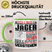 Jäger Geschenk Tasse Lustige Geschenkdiee für einen Jäger Geburtstag Ich Bin Jäger Ich Kann Es Dir Erklären Aber Nicht Für Dich Verstehen Grün Trendation