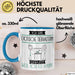 Exotische Tierhalterin Tasse Geschenk Ich Bin Exotische Tierhalterin Warum Weil Ich Es Kann Geschenkidee Geburtstag Blau Trendation