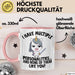 Humor Tasse Geschenk Ich Habe Mehrere Personalitäten Und Keine Mag Dich Einhorn Kaffee-Becher Rosa Trendation