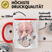 Anime Tasse Geschenk Grafik Rot Trendation
