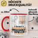 Discgolf-Spieler Geschenk Tasse So Gut Kann Nur Ein Discgolf-Spieler Aussehen Geschenkidee Kaffee-Becher Rot Trendation