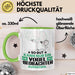 Vogelbeobachter Geschenk Tasse So Gut Kann Nur Ein Vogelbeobachter Aussehen Geschenkidee Kaffee-Becher Grün Trendation