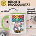 Gamer Gaming Liebhaber Tasse Geschenk Lustige Geschenkidee Spruch Zocki Zocki Grün Trendation