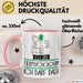 Geschenk für Tierpsychologin Tasse Lustige Geschenkidee Geburtstag Ich Bin Tierpsychologin Ich Darf Das Rosa Trendation