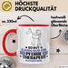 Pferdetherapeut Geschenk Tasse So Gut Kann Nur Ein Pferdetherapeut Aussehen Geschenkidee Kaffee-Becher Rot Trendation