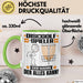Discgolf-Spieler Tasse Geschenk für Discgolf-Spieler Der Mann Der Alles Kann Geschenkidee zum Geburtstag Grün Trendation