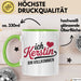 Kerstin Tasse Geschenk Ich Bin Vollkommen Kerstin Geschenkidee Geburtstag Grün Trendation