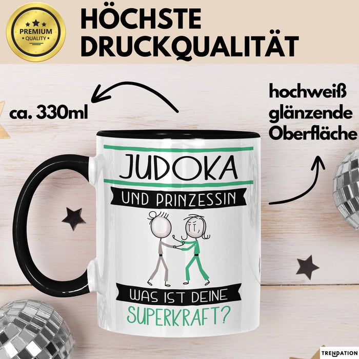 Judoka Und Prinzessin Tasse Geschenk Für Eine Judoka Geburtstag Was Ist Deine Superkraft Trendation