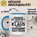 Klaus Tasse Niemand Ist Perfekt, Aber Als Klaus Ist Er Verdammt Nah Dran Blau Trendation