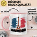 Frankreich Flagge Paris Eiffelturm Tasse Geschenk Lustige Geschenkidee Spruch Rosa Trendation