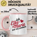 Elke-Marie Tasse Geschenk Ich Bin Vollkommen Elke-Marie Geschenkidee Geburtstag Rosa Trendation