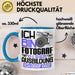 Fotograf Ausbildung Tasse Geschenk Ich Bin Fotograf In Der Ausbildung Ich Darf Das Geschenkidee Spruch Blau Trendation
